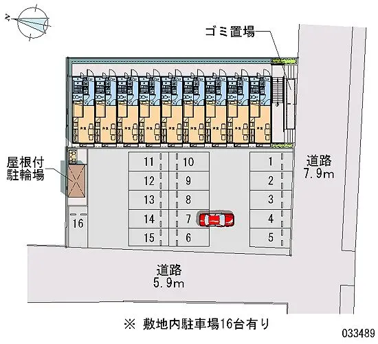 糟屋郡篠栗町尾仲　月極駐車場（LP）